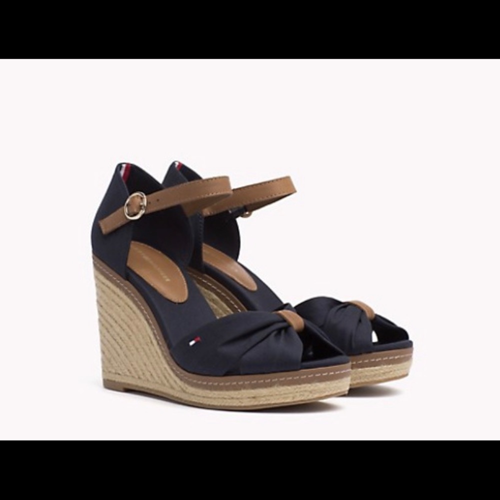 Tommy Hilfiger wedge espadrille brand new